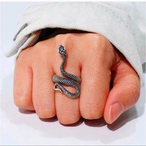 Captivating Coiled Snake Ring